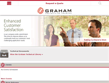 Tablet Screenshot of graham-mfg.com